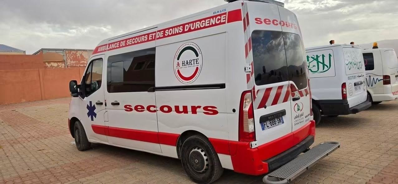 Ambulance de l’Association AHARTE