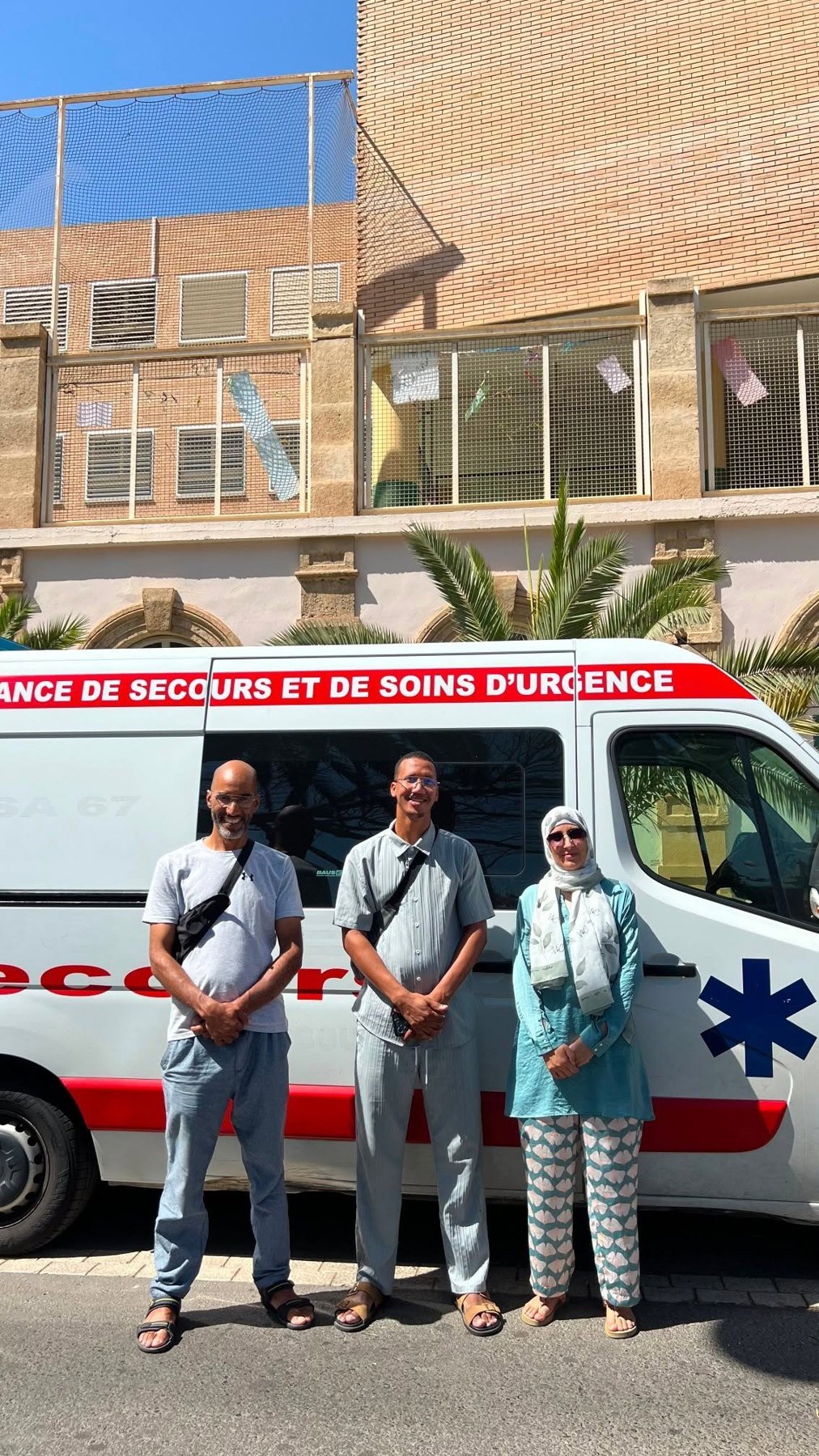 Ambulance de l’Association AHARTE
