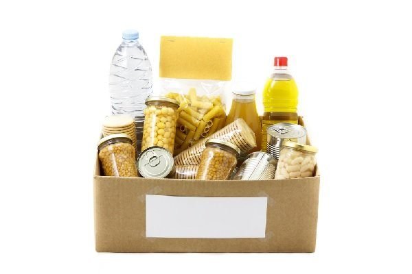 Colis de denrées alimentaires